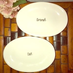 Rae Dunn Serving Plates